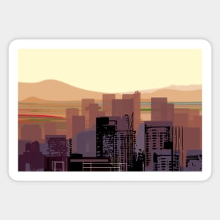 Phoenix Skyline Sticker